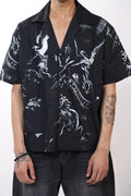 Inkstorm Crop Shirt