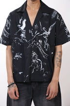 Inkstorm Crop Shirt