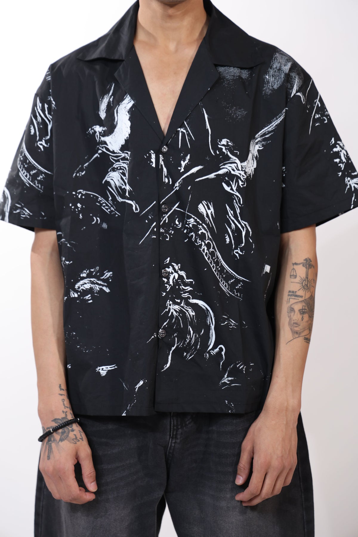 Inkstorm Crop Shirt