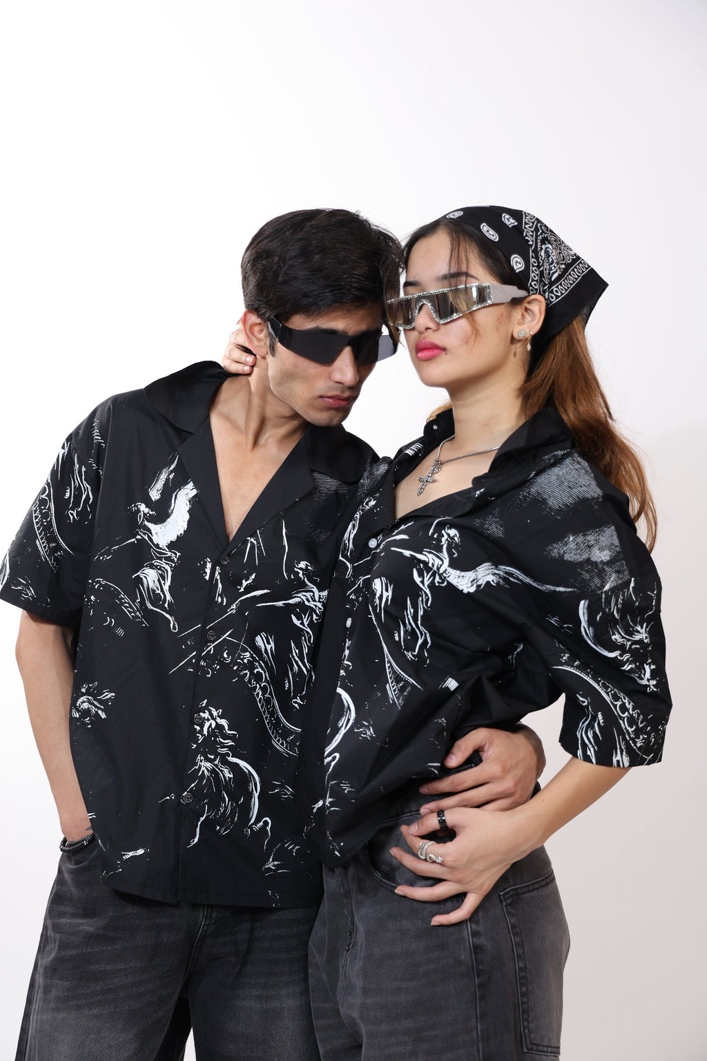 Inkstorm Crop Shirt