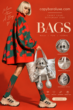 Silver Mickey Tote Bag