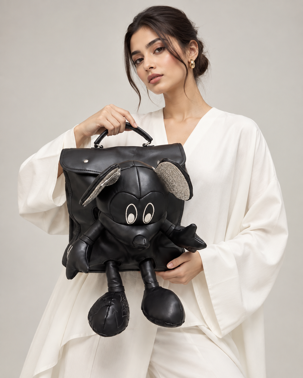 Black Mickey Mouse Backpack