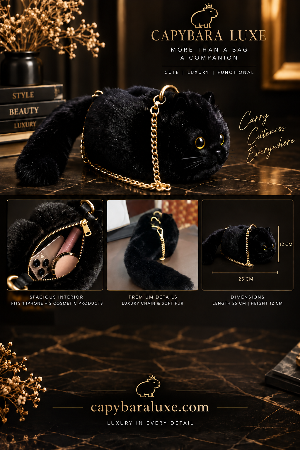 Black Cat Premium Bag