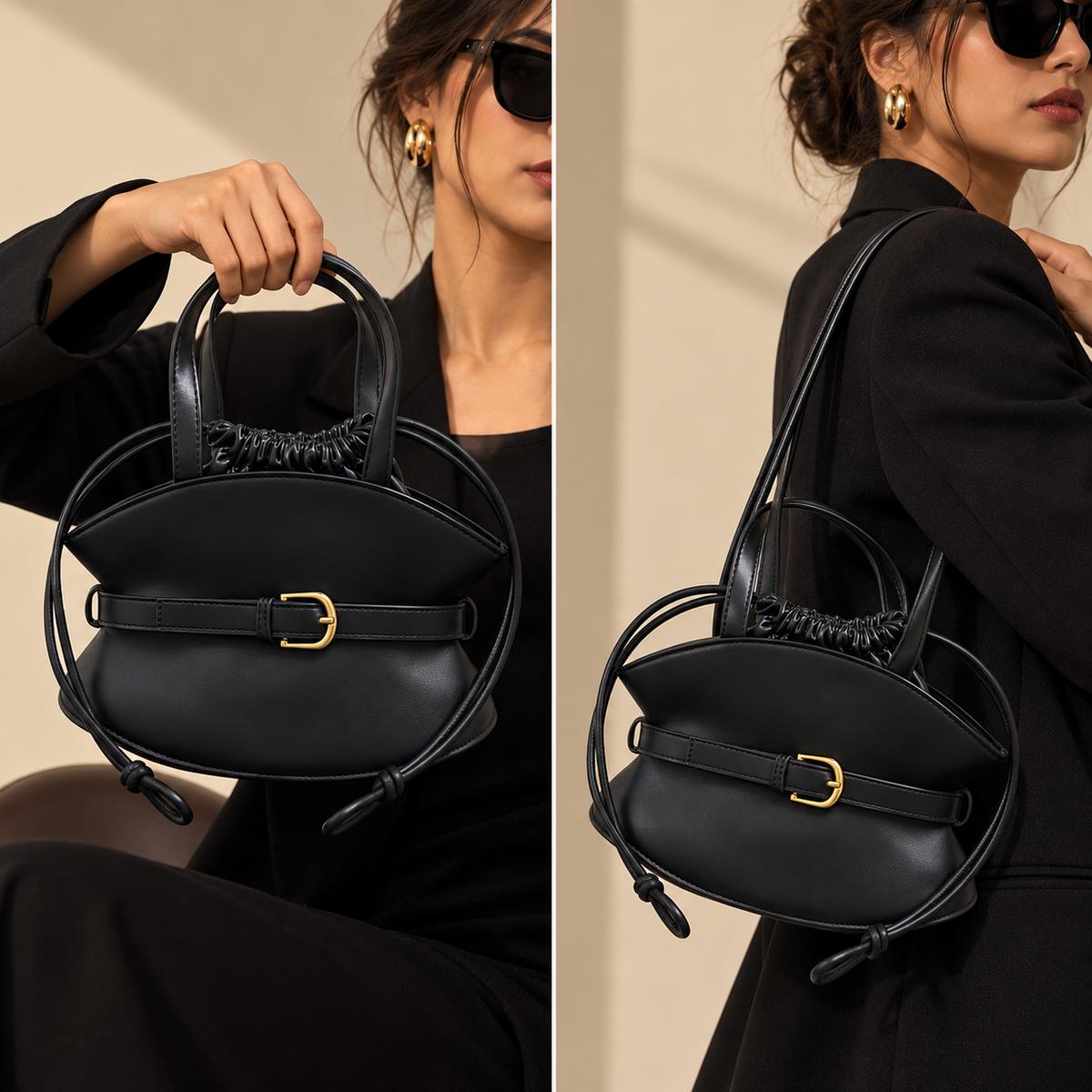 Black Minimal Premium Bag