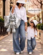 Silver Mickey Tote Bag