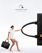 Classic Black Luxe Handbag – Timeless Elegance