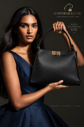 Timeless Black Luxe Handbag – Premium Women’s Shoulder Bag