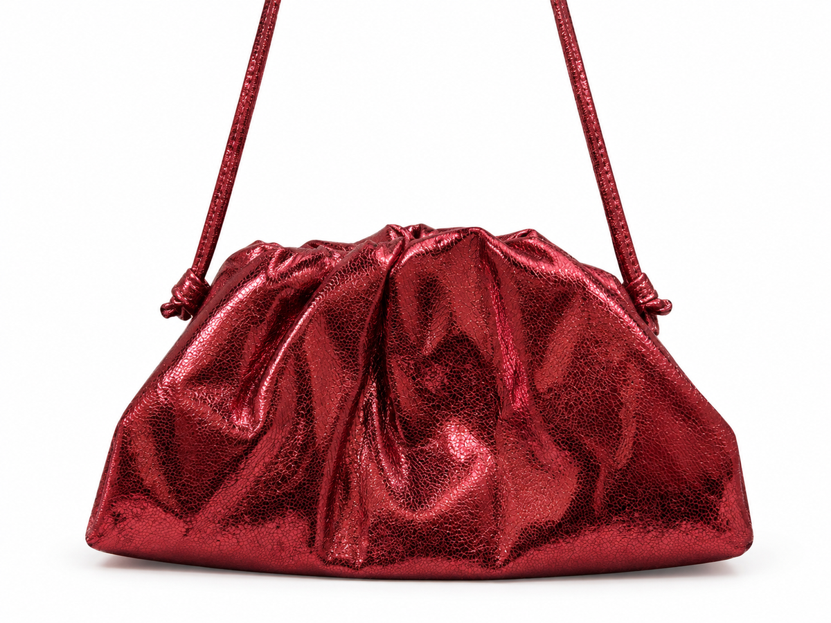 Ruby Pleated Shoulder Bag
