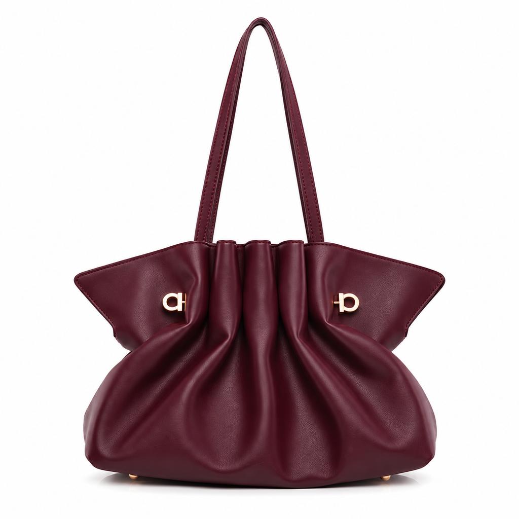 Burgundy Tote Bag