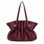 Burgundy Tote Bag