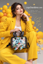 Multicolor Owl Tote Bag