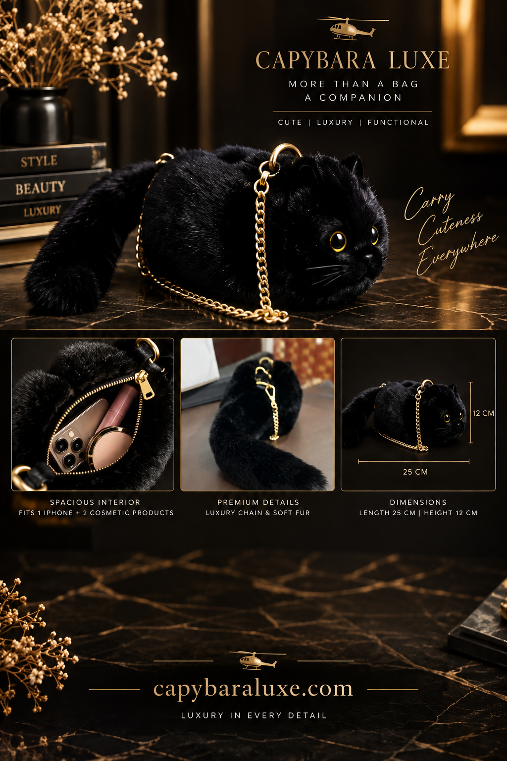 Black Cat Premium Bag