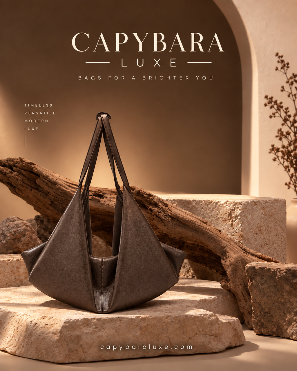 Spacious Luxe Shoulder Bag – Everyday Carry