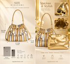 Golden Tote Bag