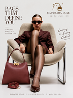 Capybara Luxe Burgundy Premium Handbag – Timeless Elegance