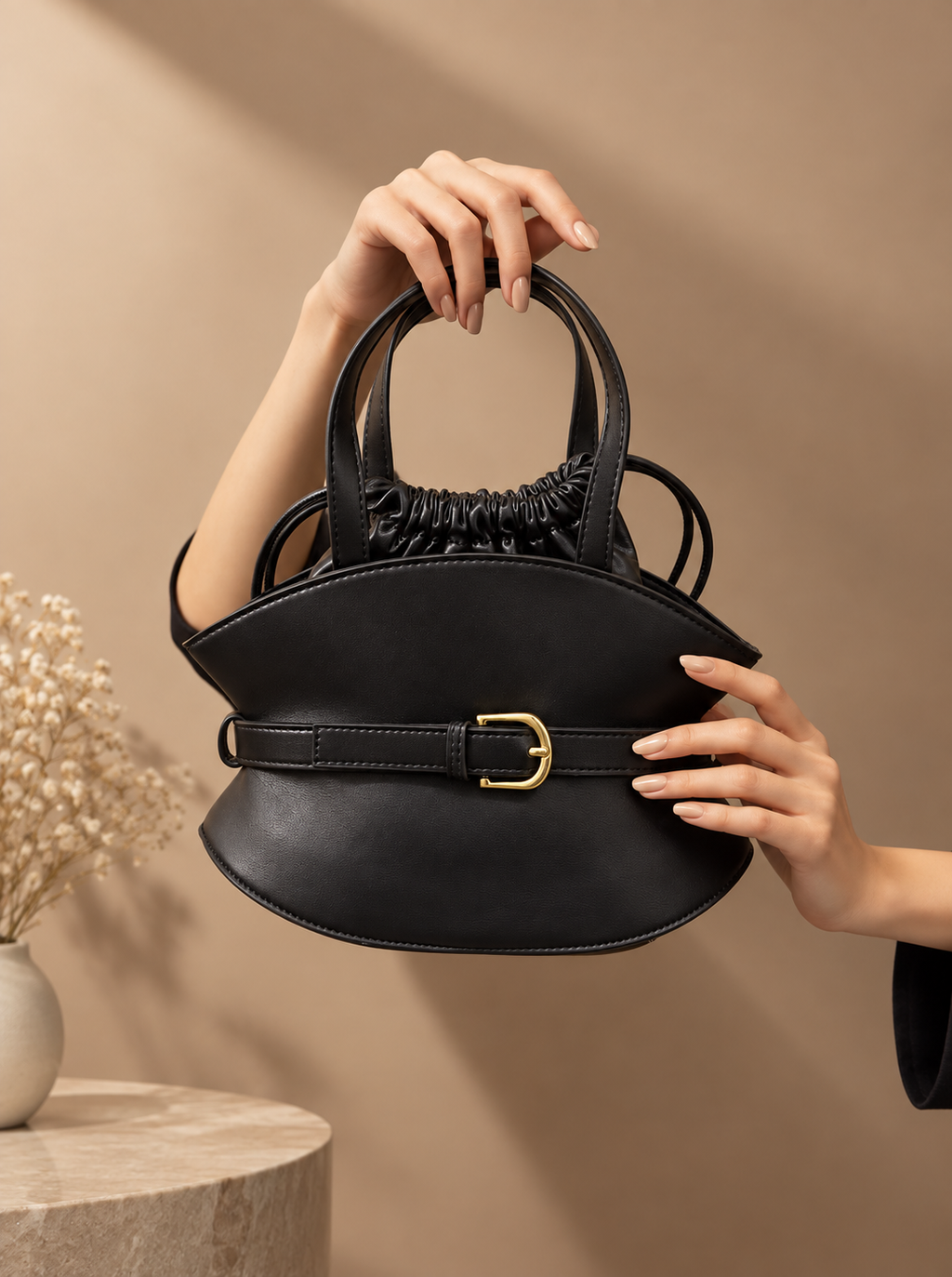 Black Minimal Premium Bag
