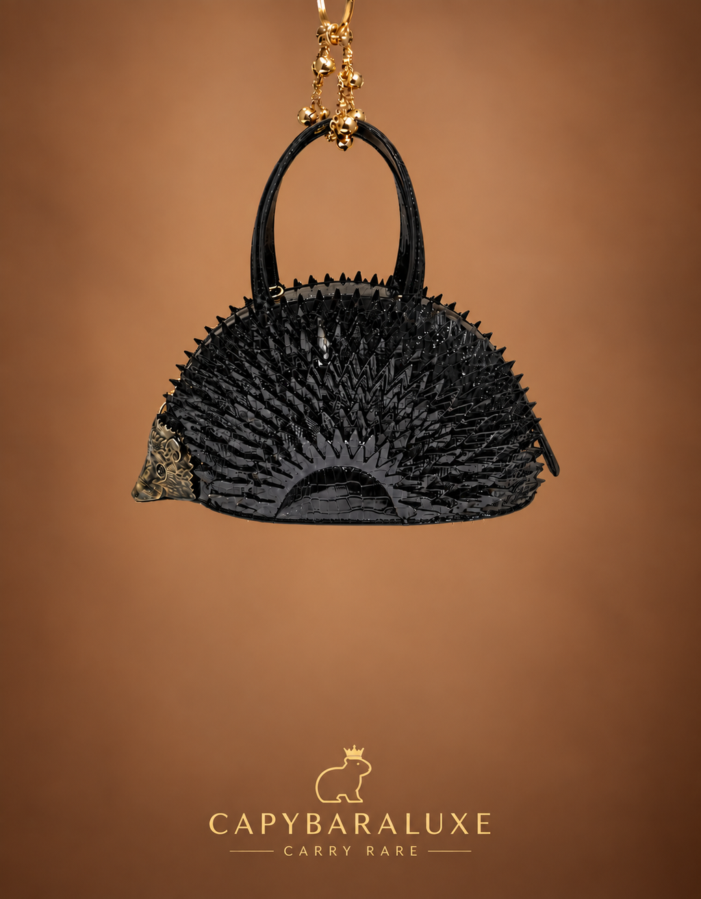 Black 3D Animal Shape Handbag