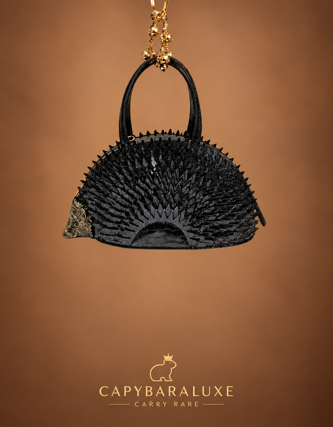 Black 3D Animal Shape Handbag