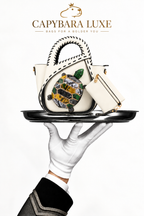Luxe Turtle Statement Tote Bag