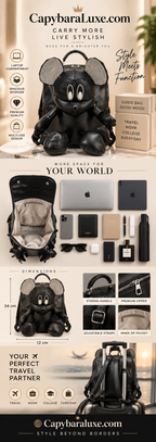Black Mickey Mouse Backpack