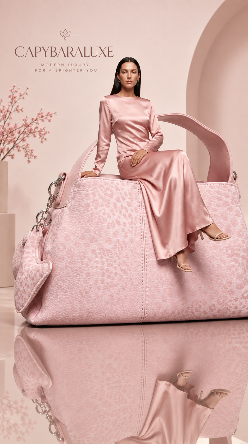 Pink Luxury Handbag