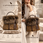 Coffee Fur Premium HandBag