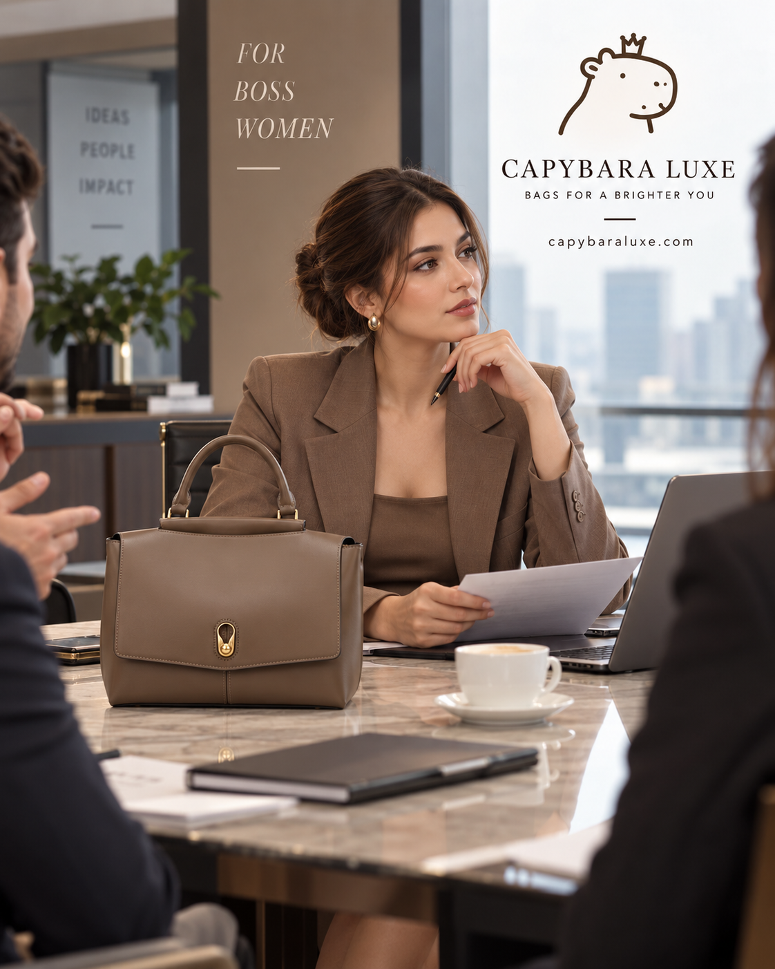 Timeless Elegance, Carried with Confidence