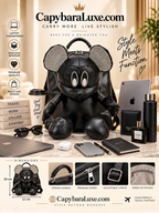 Black Mickey Mouse Backpack