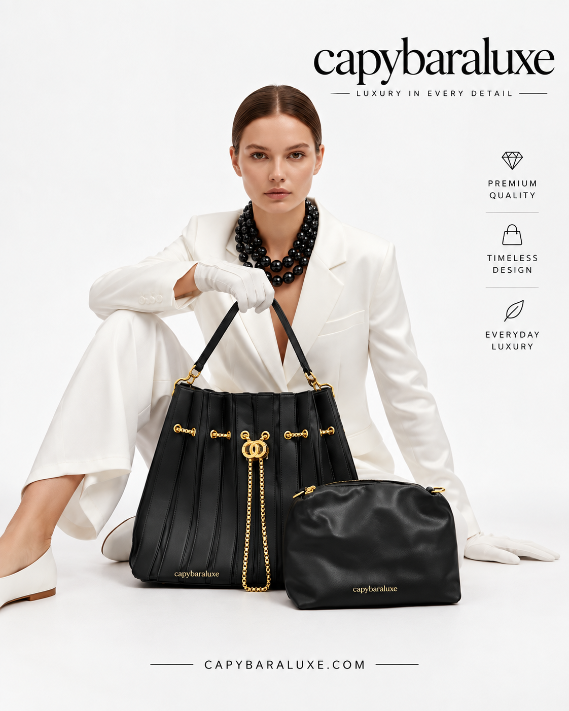 Black Tote Bag