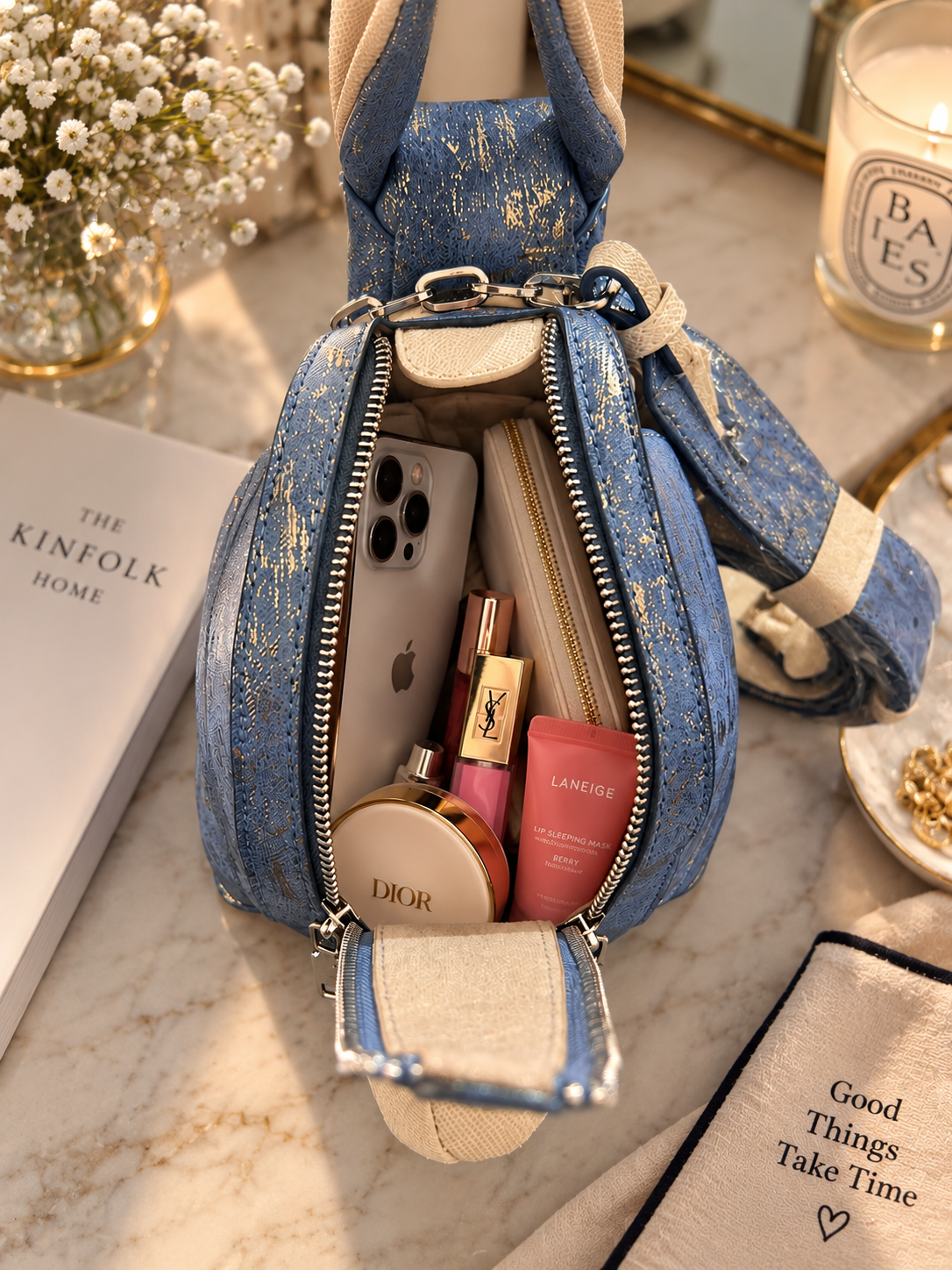 Blue Rabbit Bunny Bag