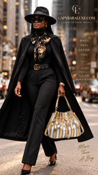 Golden Tote Bag
