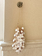 White Shell Tassel Bag Charm