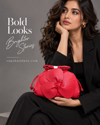 Red Flower Premium Bag